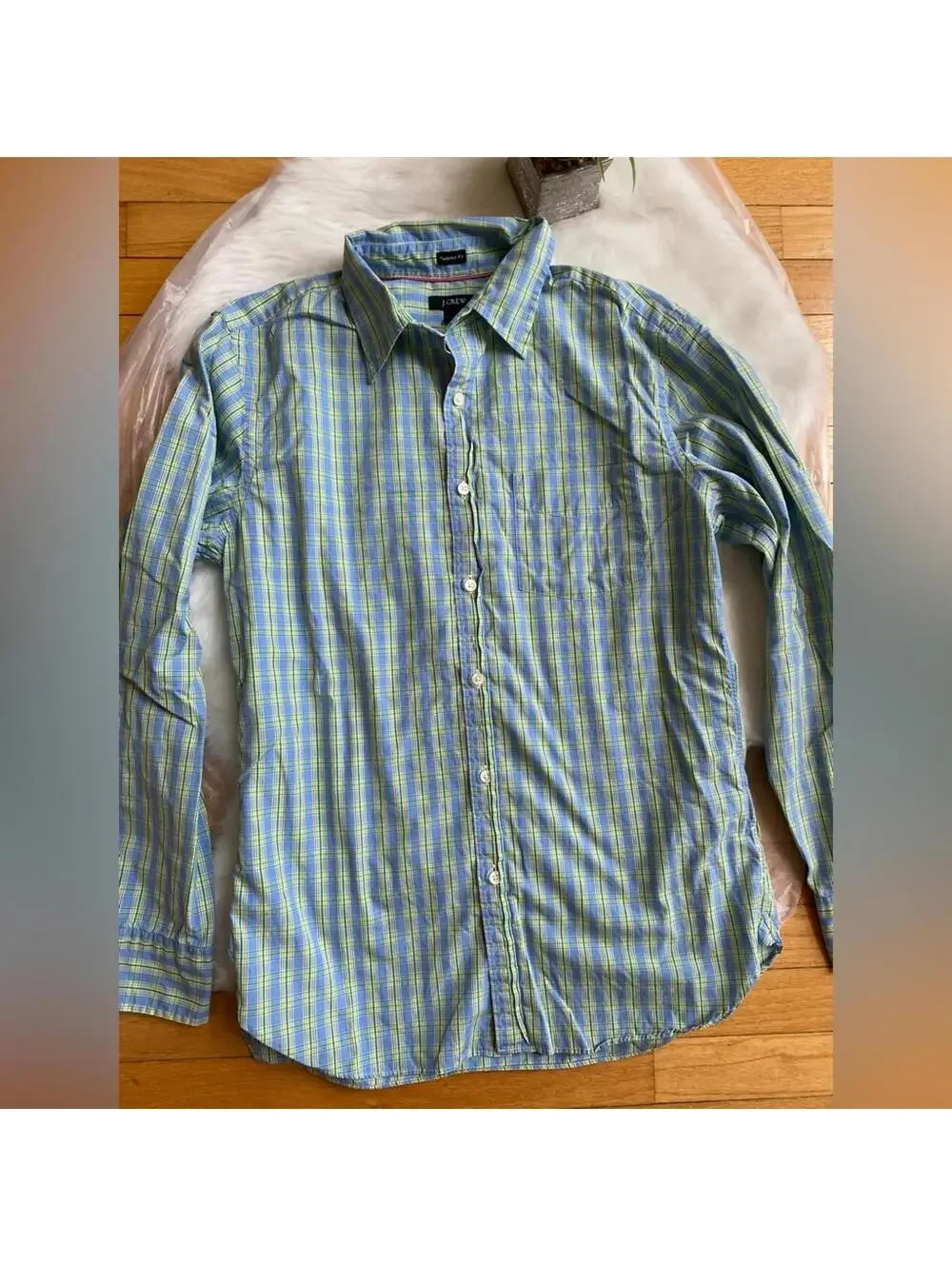 J.Crew Medium Plaid Long Sleeve Button-Up Shirt